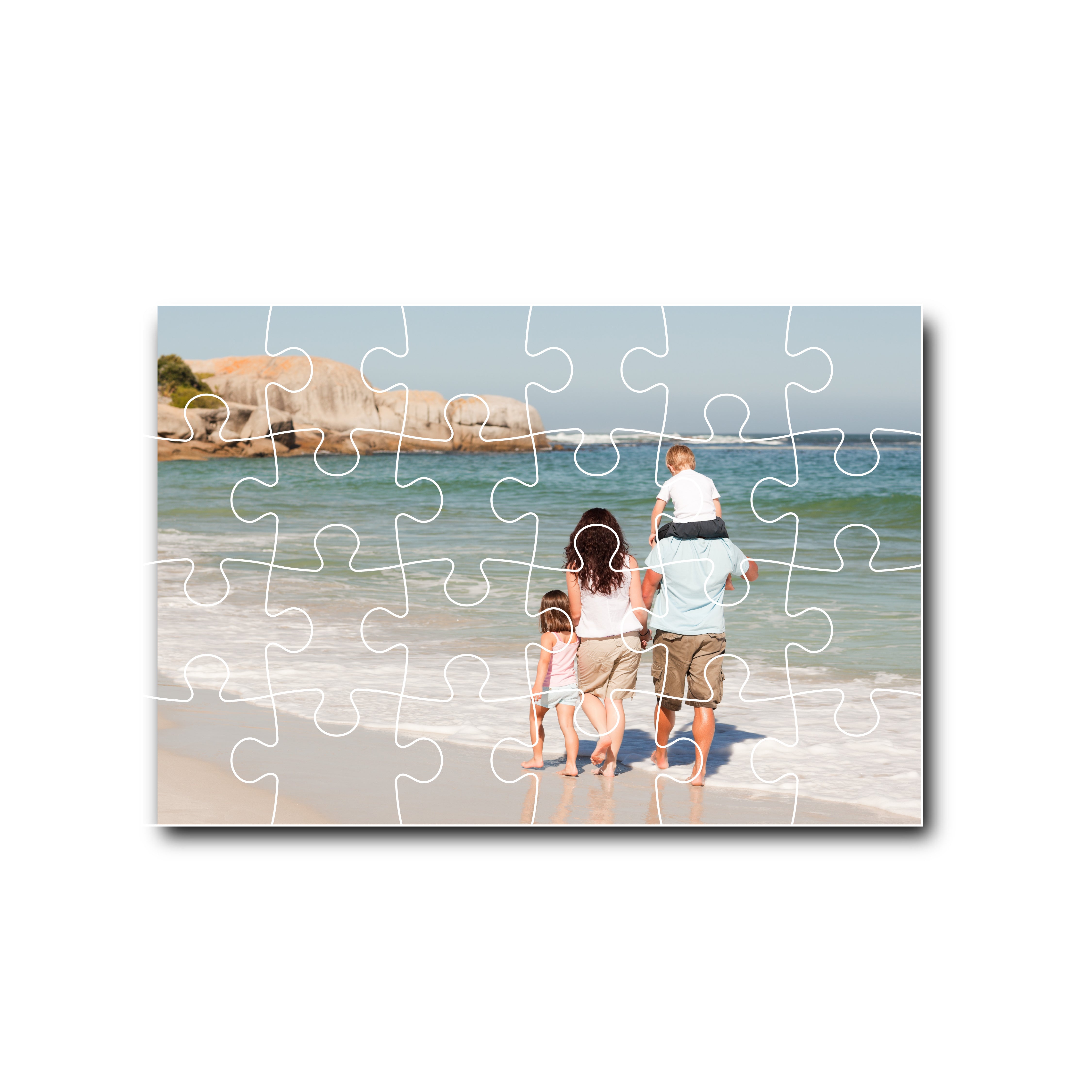 Rompe Cabezas personalizado 38x27cm 24 fichas Impresión 1 cara