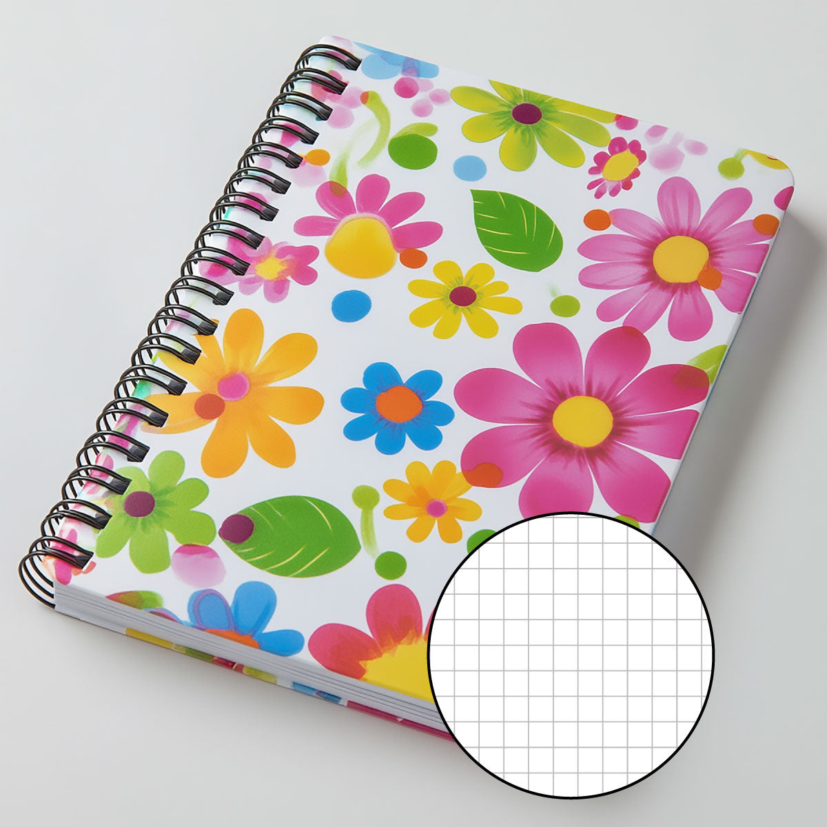Agenda personal cuadriculada