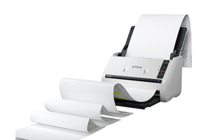 Escáner Epson DS-530X procesando un documento largo