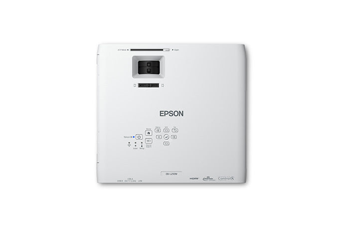 Vista superior del proyector láser Epson PowerLite L210W