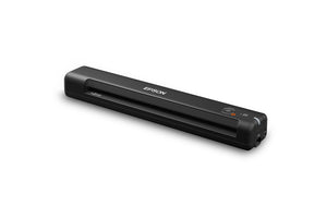 Escáner Epson WorkForce ES-50 en vista frontal izquierda