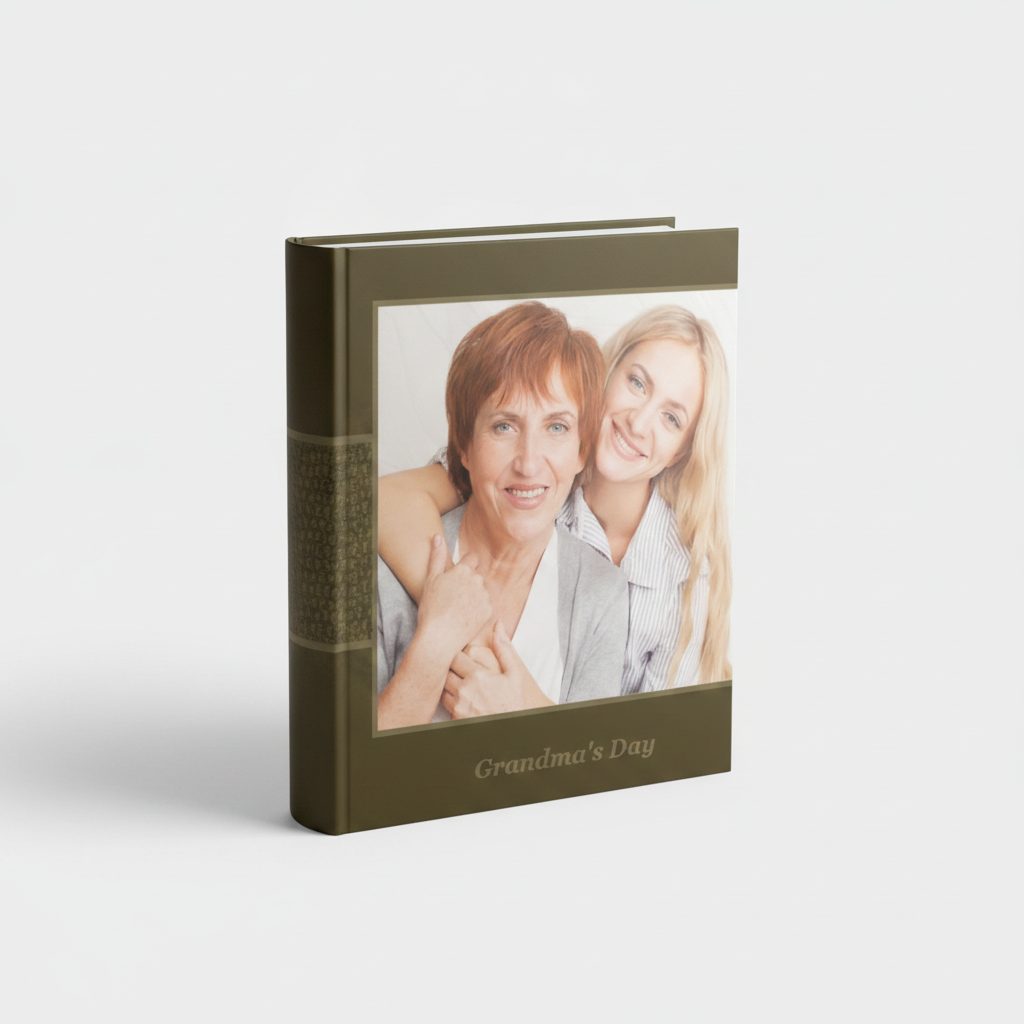 Portada del fotolibro Abuela y Abuelo personalizado para regalo para abuelos | AUROS
