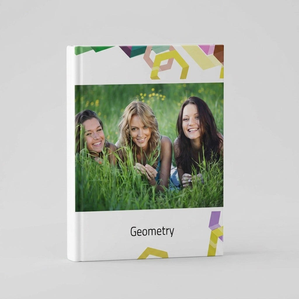 Portada del fotolibro Geometría personalizado para amigos | AUROS