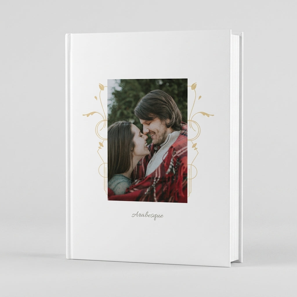 Portada del fotolibro Arabesco personalizado para retratos | AUROS