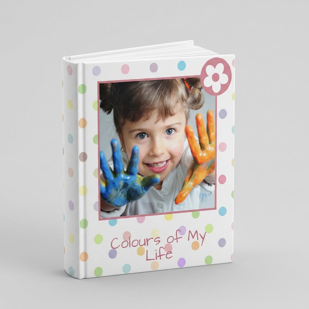 Portada del fotolibro Lunares personalizado para niños | AUROS