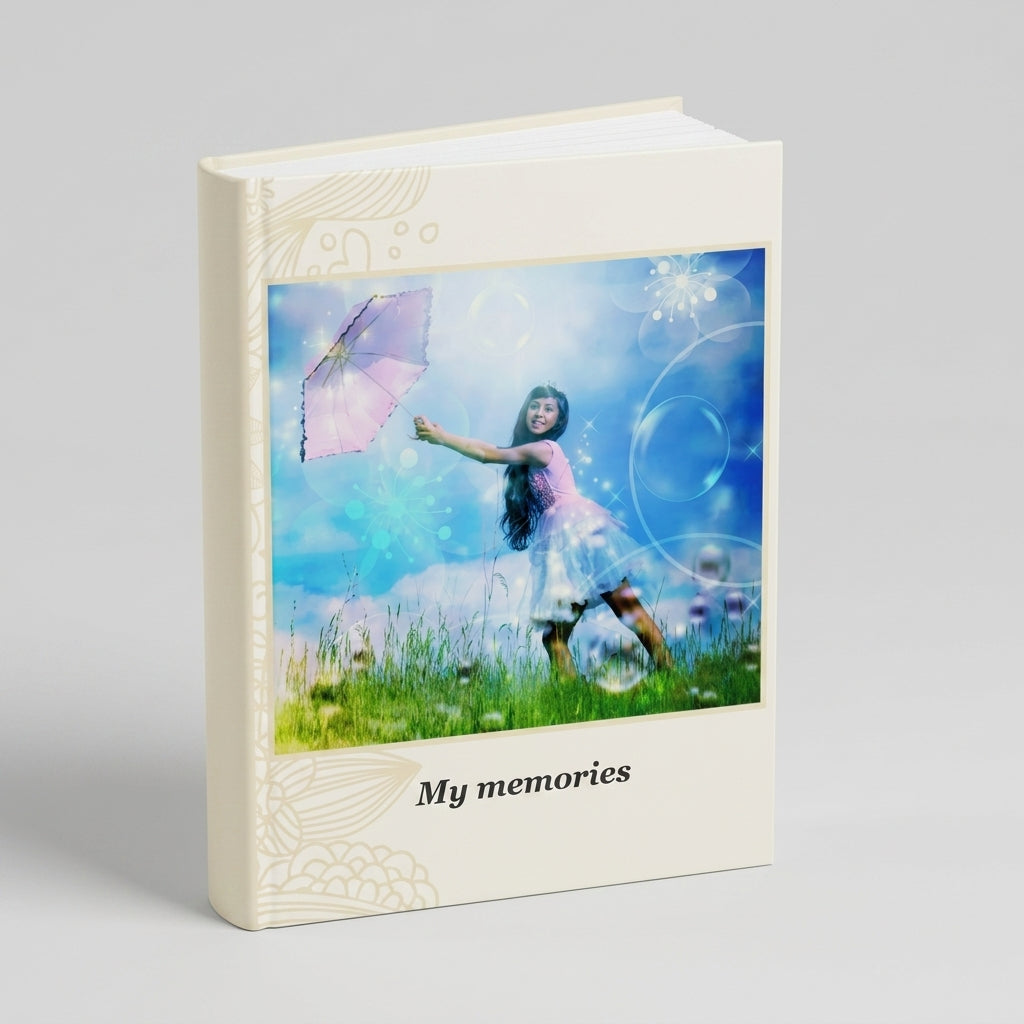 Portada del fotolibro Soleado personalizado para retratos | AUROS