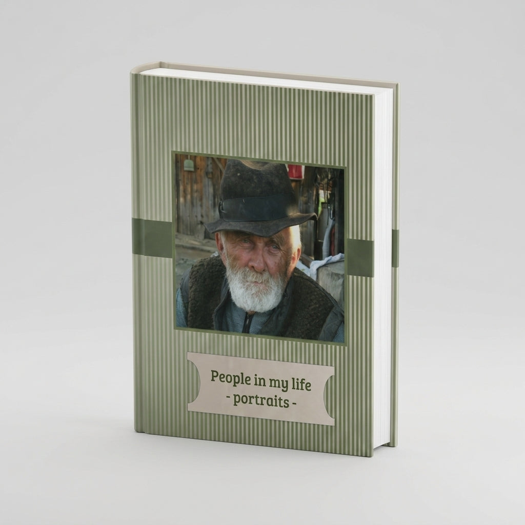 Portada del fotolibro Universal personalizado para familia | AUROS