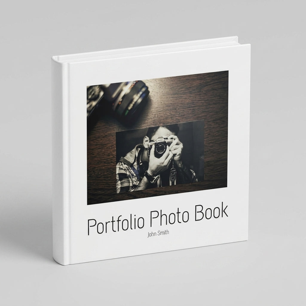 Portada del fotolibro Portafolio personalizado para fotografía | AUROS