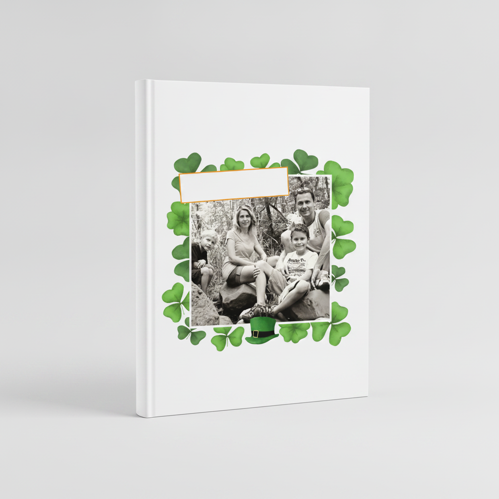 Portada del fotolibro Día de San Patricio personalizado para San Patricio | AUROS
