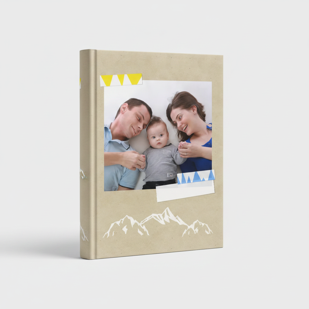 Portada del fotolibro Viaje a la Montaña personalizado para montaña | AUROS