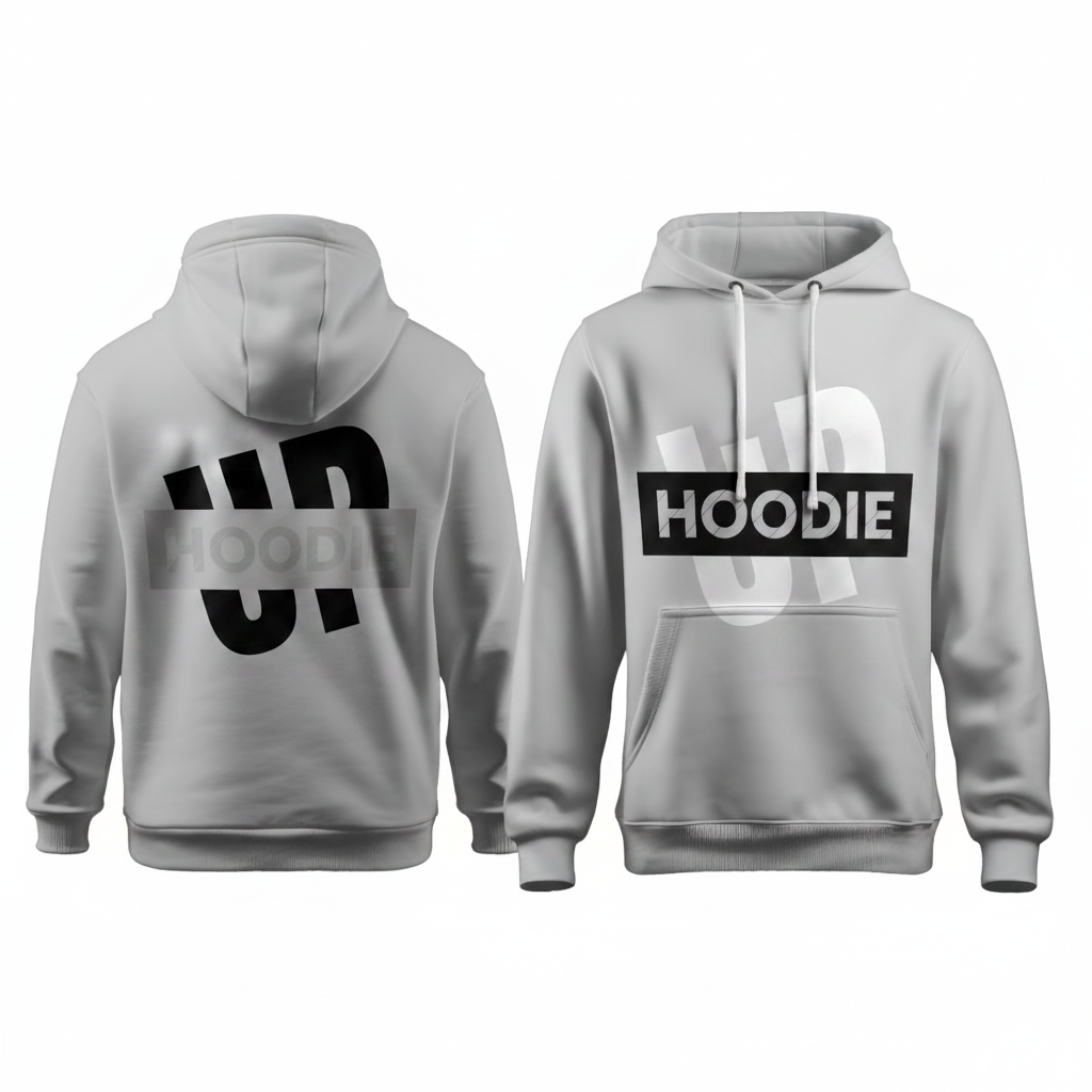 Hoodies Estampados Personalizados - HOODIE (buzo con capota) CERRADO ESTAMPADO TAMAÑO CARTA AMBOS LADOS