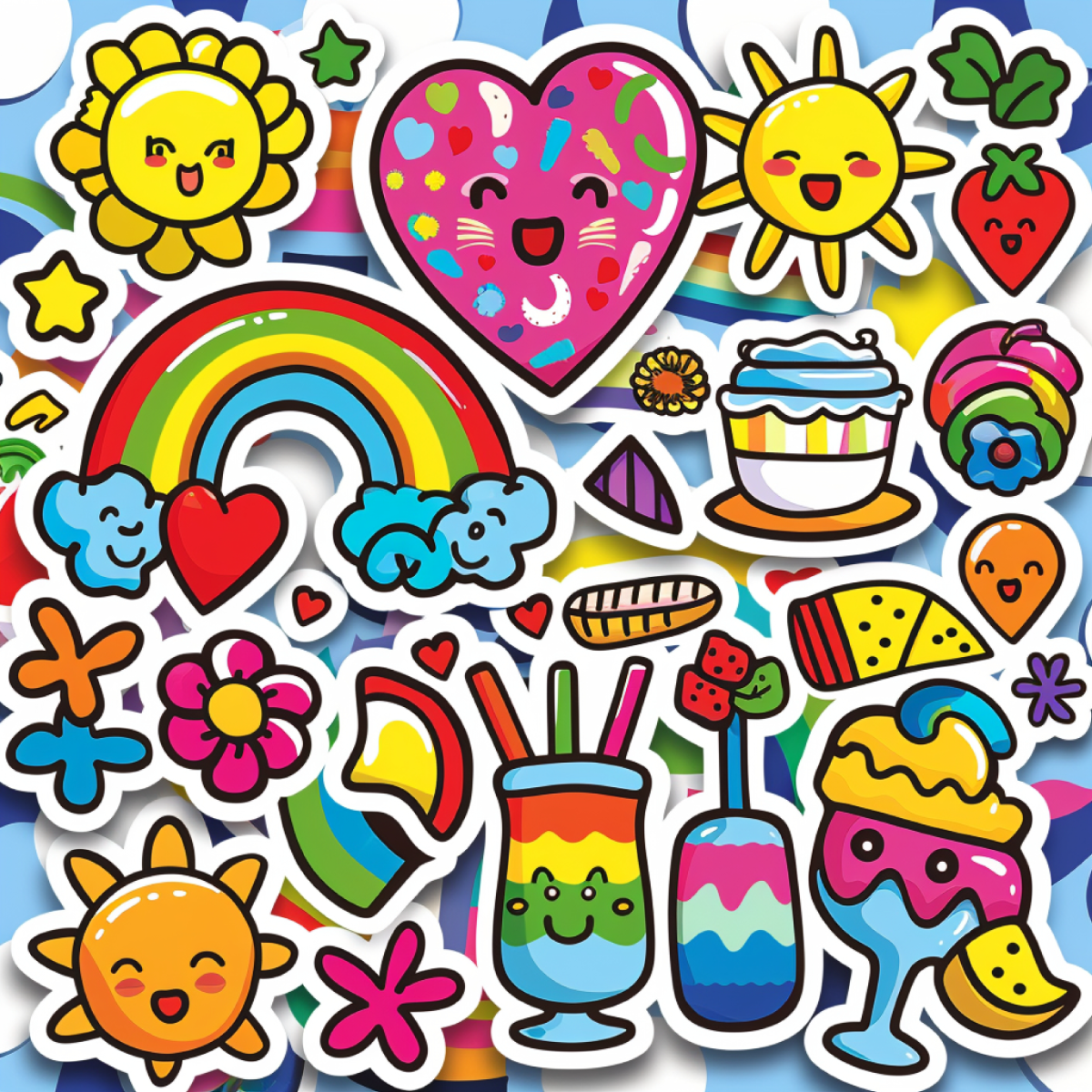Impresión de Stickers / Autoadhesivos - Sticker tamaño 10x6.5 cms